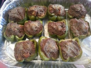 New Orleans Stuffed Bell Peppers (2015 recipe) – charliethecookandrews
