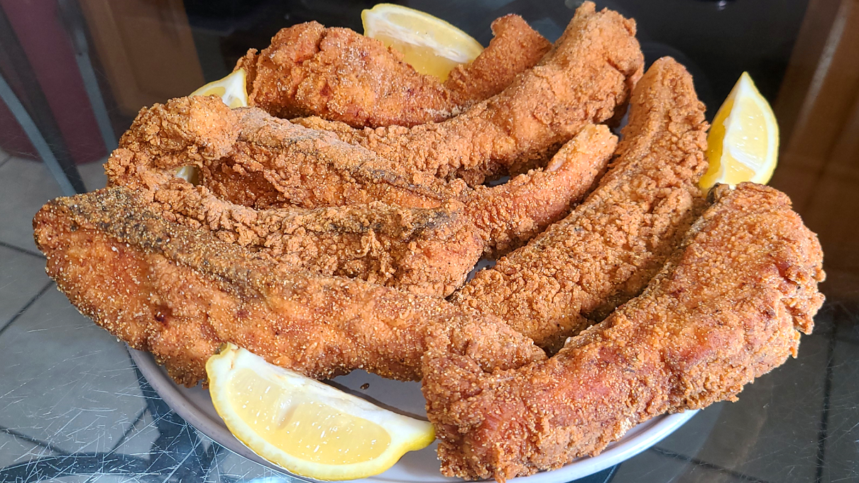 Southern Deep-fried Salmon – charliethecookandrews
