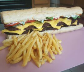 Hot Sausage Po-boy
