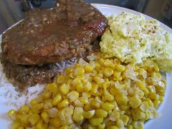 Smothered Pork chops Meal Smothered Pork Chops