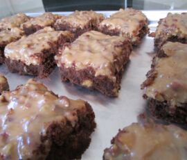 Praline Fudge Brownies