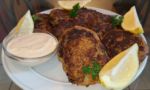 Crab Cakes with dipping sauce