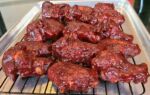 Honey Barbecue Fried Chicken wings