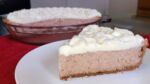 Strawberry Cream cheese Ice box pie