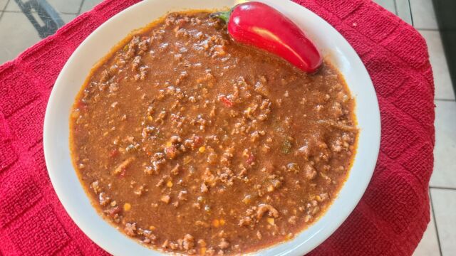 Spicy Louisiana Style Chili