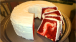 Red Velvet cream cheese marble cake