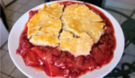 Southern Strawberry Cobbler