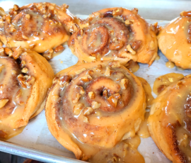 Praline Cinnamon Rolls
