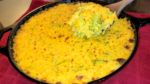 Broccoli and cheese rice skillet