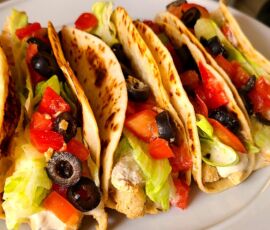 Crispy Chicken Supreme Tacos