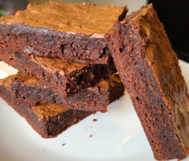 Fudge Brownies from scratch