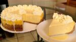 Vanilla custard cheesecake