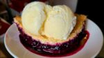 Southern style blueberry cobbler