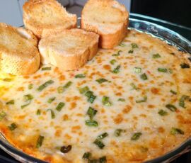 New Orleans style crab dip