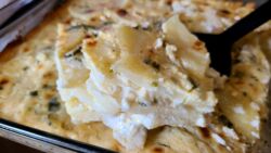 Sour cream & Onion potato bake