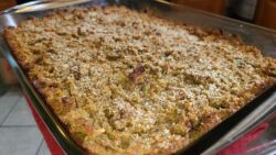 Oyster cornbread dressing