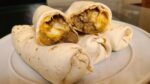 Steak and cheese Burritos
