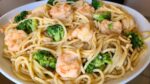 Shrimp and broccoli stir fry