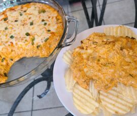 Buffalo Ranch Chicken dip