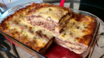 Homemade Beef Gravy Lasagna