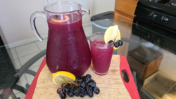 Homemade Grape Lemonade