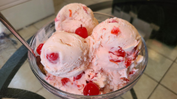 Cherry Vanilla ice cream