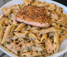 Smoked Salmon Pasta