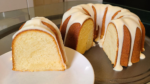 Classic cream cheese pound cake